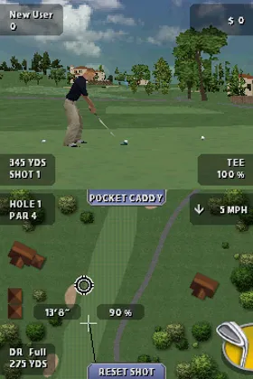 Tiger Woods PGA Tour (USA, Europe) (En,Fr,De) (Rev 1) screen shot game playing